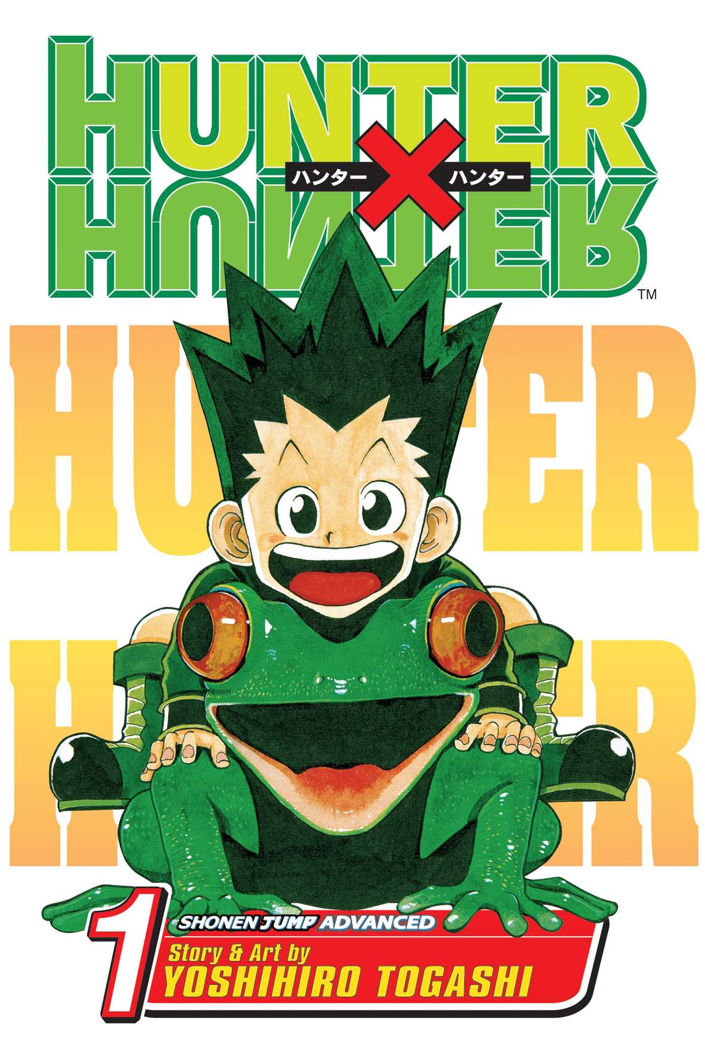 Cover of Volume 1 of Hunter X Hunter